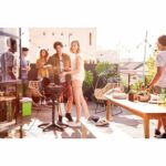 Barbecue elettrico con gambe - SEVERIN - PG8541 - 2000 W - Ampia superficie di cottura Ø 41 cm - Termostato regolabile - Nero opaco - immagine 5