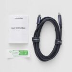 Cavo dati da USB-C a USB-C - UGREEN - PD 100W - Nylon - 1 m - Nero - immagine 3