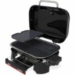 Barbecue + piastra - Elettrico - Weber - Lumin - 2,2 kW - Acciaio smaltato - Area di cottura 33 x 49 cm - Termometro integrato - Nero - immagine 3