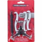 Estrattore a 3 griffe da 75 mm per cuscinetti - ACCIAIO DI PRECISIONE - Pignone - Volano - immagine 3