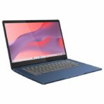 PC portatile Chromebook Lenovo IdeaPad Slim 3 14M868 - Sistema operativo Chrome - 14'' FHD - MTK 520 - 4 GB di RAM - 128 GB di memoria - AZERTY - immagine 2