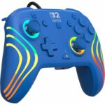 Controller di gioco cablato RGB - TURTLE BEACH - Afterglow Wave per Nintendo Switch 2 - Blu - immagine 2