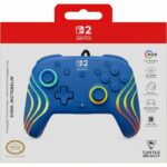 Controller di gioco cablato RGB - TURTLE BEACH - Afterglow Wave per Nintendo Switch 2 - Blu - immagine 6