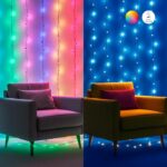 Luci decorative - WIZ - 20 m - 160 lampadine - Luce bianca e colorata - Wifi - immagine 5