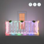 Luci decorative - WIZ - 20 m - 160 lampadine - Luce bianca e colorata - Wifi - immagine 6