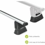 Set di 2 barre portatutto da tetto - GREEN VALLEY - Easy One n. 16 - Alluminio - Fissaggio a punto fisso - Fino a 75 kg - immagine 6