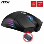 Mouse da gioco wireless MSI VERSA PRO - Bluetooth/2,4 GHz/USB - Base di ricarica - Nero - immagine 2