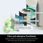 Purificatore d'aria - SHARK - NeverChange Mini - Ultra silenzioso - 23 m2 - Bianco - immagine 4