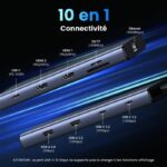 Hub USB-C 10 in 1 - UGREEN - Grigio - immagine 3