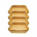Set di 200 stampi quadrati di carta per friggitrice ad aria - FACKELMANN - Assortiti - 20 cm