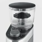 Macinacaffè professionale - SEVERIN - KM 3880 - 140 W - 30 impostazioni di macinatura regolabili - Fino a 12 tazze - nero/acciaio inox spazzolato - immagine 2