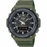 Orologio - CASIO - AQ-S820W - Uomo - Verde - Solare - Analogico-Digitale