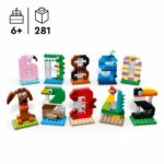 LEGO 40807 Numeri di compleanno - Decorazioni per torte a forma di animali costruibili - immagine 2