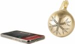Altoparlante Bluetooth - BIGBEN - Forma a palla di Natale - Oro - immagine 2