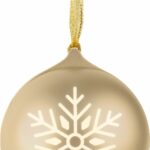 Altoparlante Bluetooth - BIGBEN - Forma a palla di Natale - Oro
