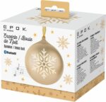 Altoparlante Bluetooth - BIGBEN - Forma a palla di Natale - Oro - immagine 3