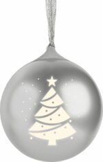 Altoparlante Bluetooth - BIGBEN - Forma a palla di Natale - Argento