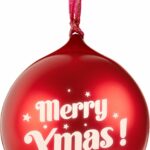 Altoparlante Bluetooth - BIGBEN - Forma a palla di Natale - Rosso