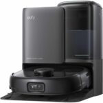 EUFY Omni E25 - Robot aspirapolvere e lavapavimenti - Sistema HydroJet - 20.000 Pa - Spazzole districanti DuoSpiral - Stazione di ricarica multifunzione