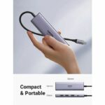 Adattatore USB-C multifunzione - UGREEN - Grigio - immagine 3