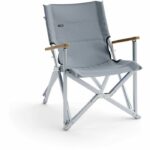 Sedia da campeggio - DOMETIC - Sedia da campeggio compatta Silt - Alluminio - Poliestere 600D - Grigio