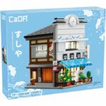 CADA Buildings - Set di costruzioni - Ristorante di sushi giapponese - 1665 pezzi - Età 14+ - LED incluso - immagine 2