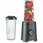 Frullatore - SEVERIN - SM3753 Mix & Go - 320 W - 2 bottiglie da 600 ml - 2 velocità - 4 lame affilate - Nero