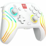 Controller di gioco wireless RGB - TURTLE BEACH - Afterglow Wave per Nintendo Switch 2 - Bianco - immagine 2