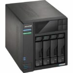 Server NAS - ASUSTOR - Lockerstor 4 Gen2 AS6704T V2 - 4 alloggiamenti - 4 GB RAM - immagine 4