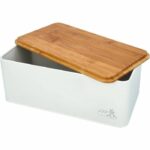 Portapane - BIRKMANN - Con coperchio - 33 x 18 x 13 cm - Bambù