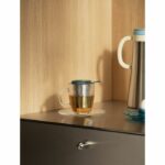 Set - BODUM - Yo-Yo - Tazza in vetro temperato con infusore per tè in acciaio inox - Singola - Verde - 0,35 l - immagine 2