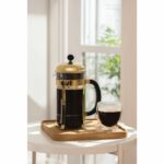 Caffettiera a pressa francese - BODUM - Chambord - 1 L - 8 tazze - Acciaio inossidabile - Oro - immagine 5