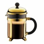 Caffettiera a pressa francese - BODUM - CHAMBORD - 0,5 L - 4 tazze - Acciaio inossidabile