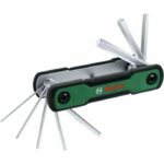 Set di chiavi esagonali pieghevoli BOSCH 8 in 1