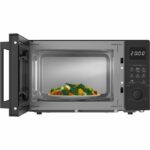 Forno a microonde a libera installazione - CONTINENTAL EDISON - CEMO28MB2 - Nero - 28 L - 1440 W - 51 x 36,7 x 30,4 cm - Multifunzione - immagine 2