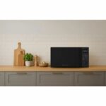 Forno a microonde a libera installazione - CONTINENTAL EDISON - CEMO28MB2 - Nero - 28 L - 1440 W - 51 x 36,7 x 30,4 cm - Multifunzione - immagine 3