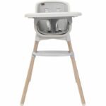 Seggiolone per bambini Chicco Zest Plus - Leggero - Compatto - Grigio legno - immagine 2