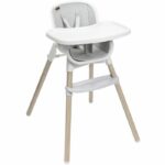 Seggiolone per bambini Chicco Zest Plus - Leggero - Compatto - Grigio legno