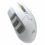 Mouse da gioco wireless Corsair Scimitar Elite WL SE bianco - immagine 3
