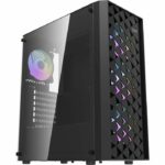 DARKFLASH - DF-DK351CL6-BK - DK351 - Case per PC senza alimentatore - Mid Tower - Fattore di forma ATX - Nero