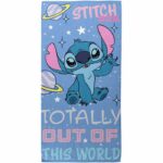 Telo mare in microfibra 100% 70×140 cm  STITCH LYOWE  Modello STITCH01-BT