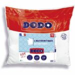 Set di 2 cuscini medi DODO - AUTENTICI - 50 x 70 cm - Bianchi