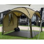 Telo di protezione per il terreno - KAMPA - MOD 250 Dune - 2,50 x 2,50 m - Nero - immagine 2