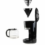 Macchina per caffè filtro - DOMO - DO1141K - 900 W - 12 tazze - 1,5 L - Nera - immagine 3