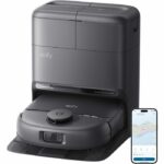 EUFY Omni C28 - Robot aspirapolvere e lavapavimenti - Rullo lavapavimenti autopulente HydroJet - 15000 Pa - Design anti-groviglio