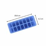 Set di 6 vaschette per cubetti di ghiaccio - FACKELMANN - Bar Concept - Contiene fino a 14 cubetti di ghiaccio per un totale di 70 cubetti di ghiaccio - immagine 3