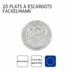 Set di 2 confezioni da 10 ciotole per lumache - FACKELMANN - Alluminio - 17,5 cm - immagine 4