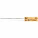 Forchetta da barbecue - FORGIATA - CHURRASCO - Acciaio inox SS430 - L 70 cm