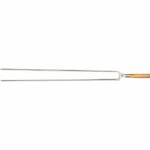 Forchetta da barbecue - FORGIATA - CHURRASCO - Acciaio inox SS430 - L 70 cm - immagine 3