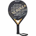 Racchetta da padel - FZ FORZA - Champion Power - Grafite 18K 100% intrecciata - Superficie opaca - Schiuma EVA rigida - Forma a diamante - Nera
